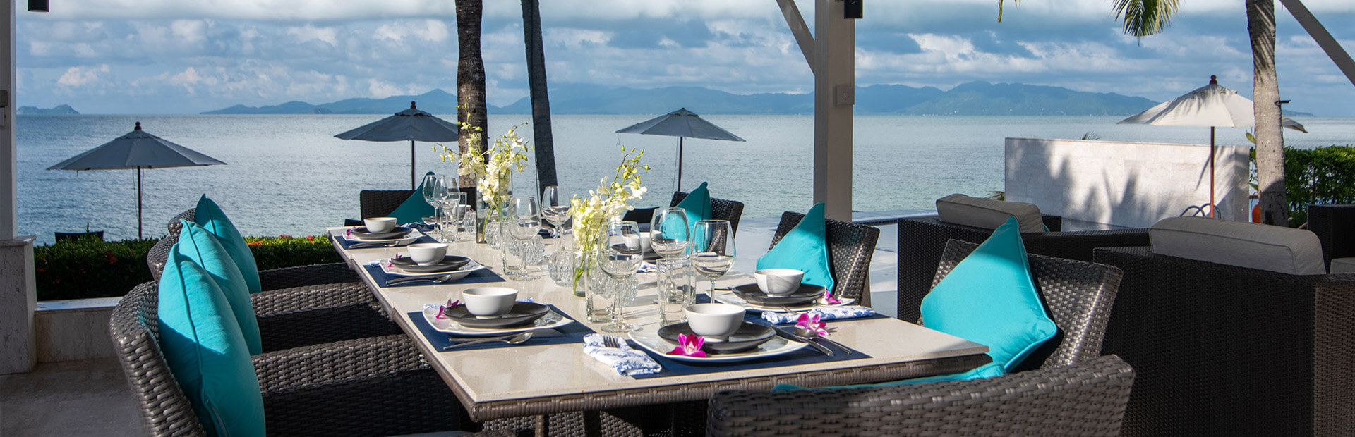 Villa Chi - Alfresco dining